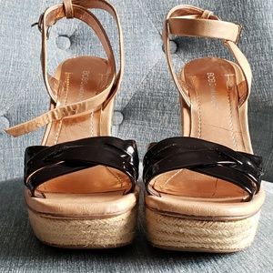 BCBG Generation Wedge Sandals size 6.5